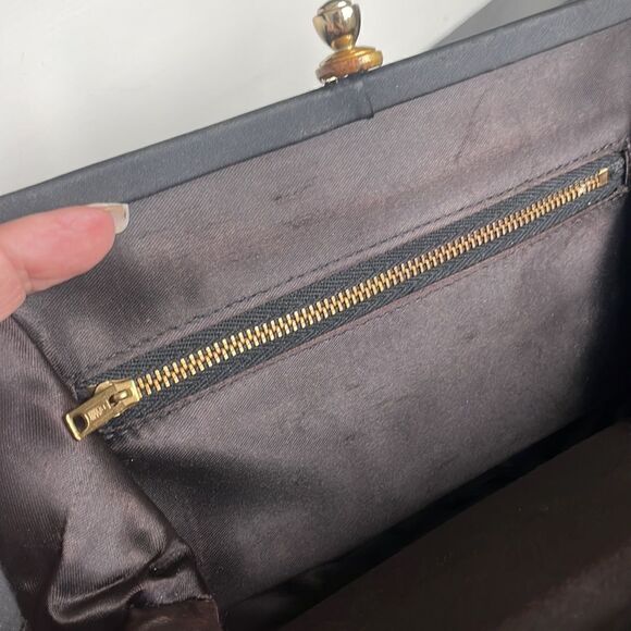 Vintage wallet evening bag clutch handbag purse TIGER - Picture 6 of 8